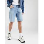 Jeans Shorts von Replay, in der Farbe Blau, aus Baumwolle, andere Perspektive, Vorschaubild