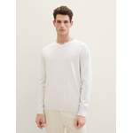 Herren-Pullover von Tom Tailor, in der Farbe Beige, aus Baumwolle, andere Perspektive, Vorschaubild