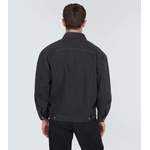 Jeansjacke von Saint Laurent, in der Farbe Schwarz, andere Perspektive, Vorschaubild