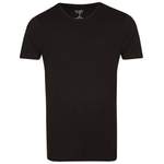 T-Shirt von Olymp, in der Farbe Schwarz, aus Elasthan, andere Perspektive, Vorschaubild