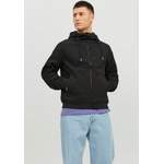 Softshelljacke von jack & jones, in der Farbe Schwarz, aus Polyester, andere Perspektive, Vorschaubild