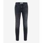 Slim Fit Jeans von BRAX, in der Farbe Grau, aus Baumwolle, andere Perspektive, Vorschaubild