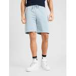 Sportshorts von Gant, in der Farbe Blau, aus Polyester, andere Perspektive, Vorschaubild