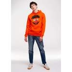 Sweatshirt von Logoshirt, in der Farbe Orange, aus Baumwolle, andere Perspektive, Vorschaubild