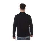 Langarm Shirt von Ermenegildo Zegna, in der Farbe Schwarz, aus Baumwolle, andere Perspektive, Vorschaubild