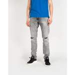 Slim Fit Jeans, in der Farbe Grau, aus Denim, andere Perspektive, Vorschaubild