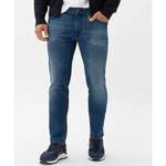 Slim Fit Jeans von BRAX, in der Farbe Blau, aus Baumwolle, andere Perspektive, Vorschaubild