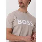 T-Shirt von BOSS, in der Farbe Beige, aus Baumwolle, andere Perspektive, Vorschaubild