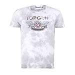 Herrenshirt von Top Gun, in der Farbe Grau, andere Perspektive, Vorschaubild