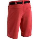 Sportshorts von maier sports, in der Farbe Rot, andere Perspektive, Vorschaubild