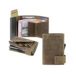 Geldbörse von SecWal, in der Farbe Braun, aus Leder, andere Perspektive, Vorschaubild