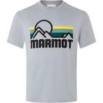 T-Shirt von Marmot, in der Farbe Grau, Vorschaubild