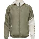 Herren-Sportjacke von Hummel, in der Farbe Grau, aus Polyester, andere Perspektive, Vorschaubild