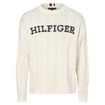 V-Pullover von Tommy Hilfiger, in der Farbe Weiss, aus Wolle, Vorschaubild