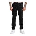 Herren-Jeans von carlo colucci, in der Farbe Schwarz, andere Perspektive, Vorschaubild