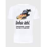 T-Shirt von UNFAIR ATHLETICS, in der Farbe Weiss, aus Baumwolle, andere Perspektive, Vorschaubild
