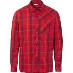 Langarm Shirt von Vaude, in der Farbe Rot, aus Polyester, Vorschaubild