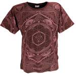 T-Shirt von Guru-Shop, in der Farbe Rot, andere Perspektive, Vorschaubild