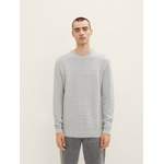 Herren-Pullover von Tom Tailor, in der Farbe Grau, aus Baumwolle, andere Perspektive, Vorschaubild