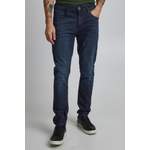 Slim Fit Jeans von Blend, in der Farbe Blau, aus Baumwolle, andere Perspektive, Vorschaubild