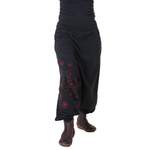Herren-Sporthosen von Vishes, in der Farbe Schwarz, aus Fleece, andere Perspektive, Vorschaubild