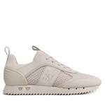 Sneakers von EA7 Emporio Armani, in der Farbe Beige, aus Textil, andere Perspektive, Vorschaubild