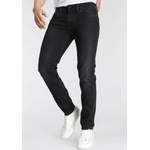 Slim Fit Jeans, in der Farbe Schwarz, andere Perspektive, Vorschaubild