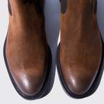 Stiefel von Scarosso, in der Farbe Braun, aus Wachs, andere Perspektive, Vorschaubild