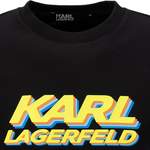 Sweatshirt von Karl Lagerfeld, in der Farbe Schwarz, aus Baumwolle, andere Perspektive, Vorschaubild