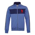 Sweatjacke von U.s. Polo Assn., in der Farbe Blau, aus Baumwolle, Vorschaubild