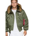 Bomber mit der Marke alpha industries