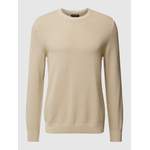 Herren-Pullover von Marc O'Polo, in der Farbe Beige, aus Baumwolle, Vorschaubild