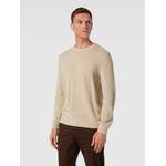 Herren-Pullover von Marc O'Polo, in der Farbe Beige, aus Baumwolle, andere Perspektive, Vorschaubild