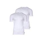 T-Shirt von Bikkembergs, in der Farbe Weiss, aus Baumwolle, andere Perspektive, Vorschaubild