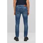 Slim Fit Jeans von Boss Orange, aus Polyester, andere Perspektive, Vorschaubild