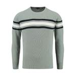 Herren-Pullover von Key Largo, in der Farbe Weiss, aus Polyester, andere Perspektive, Vorschaubild