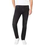 Slim Fit Jeans, in der Farbe Schwarz, aus Polyester, andere Perspektive, Vorschaubild