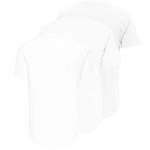 T-Shirt von Only & Sons, in der Farbe Weiss, aus Baumwolle, andere Perspektive, Vorschaubild