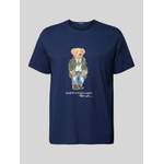 T-Shirt von Polo Ralph Lauren Big & Tall, in der Farbe Blau, aus Baumwolle, Vorschaubild