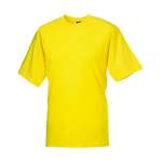 T-Shirt von Russell, in der Farbe Gelb, andere Perspektive, Vorschaubild