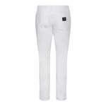 Slim Fit Jeans von Dolce & Gabbana, in der Farbe Weiss, andere Perspektive, Vorschaubild