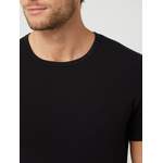 T-Shirt von Moschino Swim + Underwear, in der Farbe Schwarz, aus Baumwolle, andere Perspektive, Vorschaubild