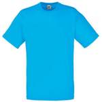 T-Shirt von Fruit Of The Loom, in der Farbe Blau, andere Perspektive, Vorschaubild