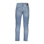 Slim Fit Jeans, in der Farbe Blau, aus Baumwolle, andere Perspektive, Vorschaubild