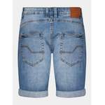 Jeans Shorts von INDICODE, in der Farbe Blau, andere Perspektive, Vorschaubild