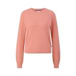 Herren-Pullover von QS, in der Farbe Orange, aus Baumwolle, andere Perspektive, Vorschaubild