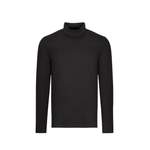 Langarm Shirt von Trigema, in der Farbe Schwarz, aus Baumwolle, andere Perspektive, Vorschaubild