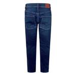 Slim Fit Jeans, in der Farbe Blau, aus Stoff, andere Perspektive, Vorschaubild