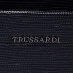 Umhängetasche von Trussardi, in der Farbe Schwarz, aus Jeans, andere Perspektive, Vorschaubild