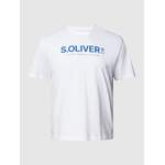 T-Shirt von S.Oliver Plus, in der Farbe Weiss, aus Baumwolle, Vorschaubild